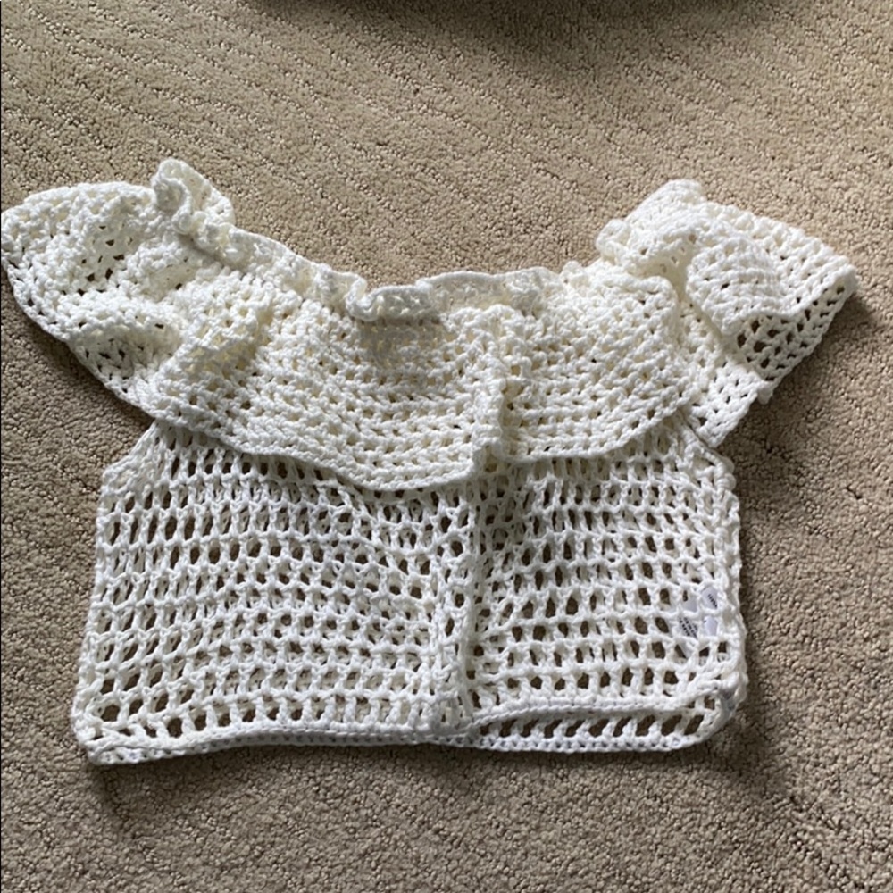 off the shoulder cover up top